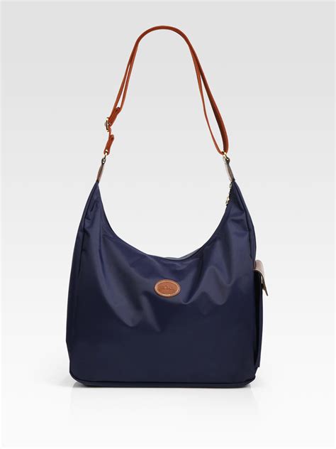 longchamp le pliage hobo bag.